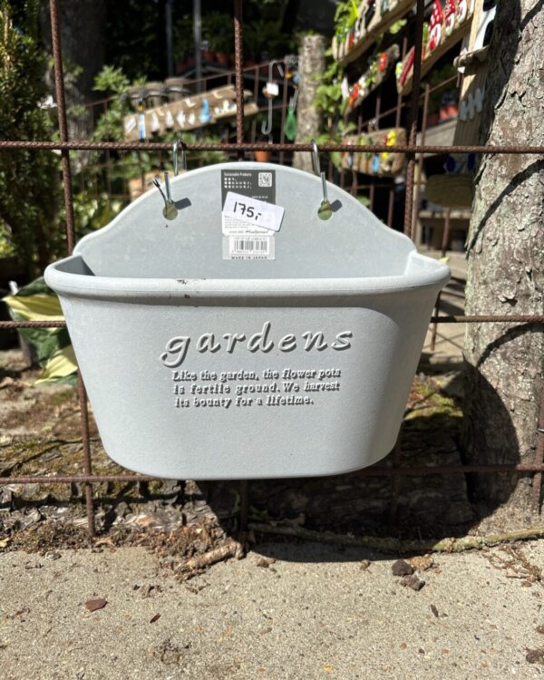 Hachiman hænge potte str. 4,0 L Grå