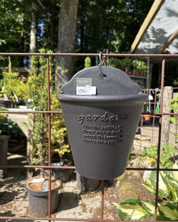 Hachiman hænge potte str. 2,5 L Sort